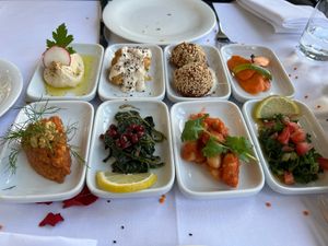 Vegane Vorspeise  at Saliba in Hamburg