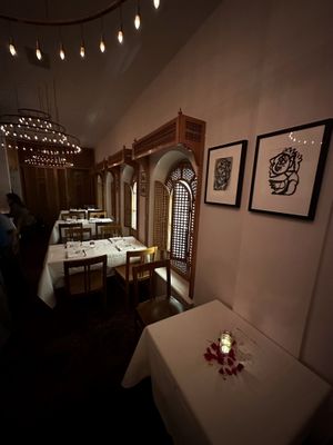 Das Ambiente im orientalischen Stil   at Saliba in Hamburg