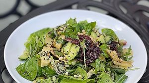 avocado saladd  at Ola Healthy Cafe in Khmelnytskyi
