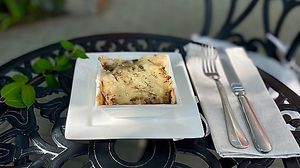 vegan julienne   at Ola Healthy Cafe in Khmelnytskyi