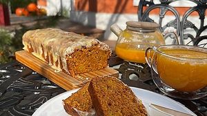 carrot cake   at Ola Healthy Cafe in Khmelnytskyi