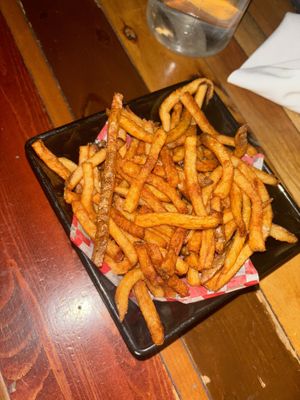 Side of fries    at Il Bazzali in Montreal