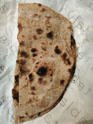 Plain tandoori roti at Tabla in Atlanta