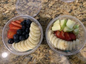 Açaí bowls: banana berry and peanut butter.   at Nekter  in Fair Oaks