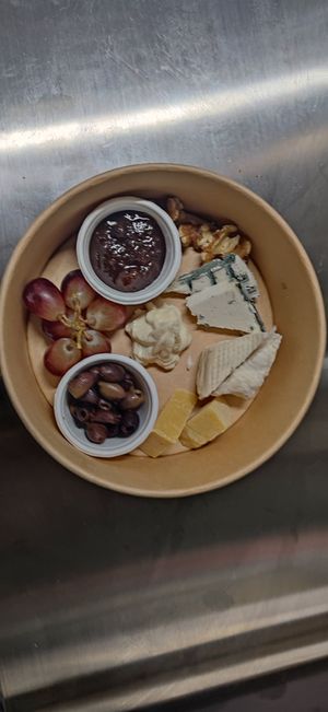 Delicious cheese selection!! at Happy Piglets in South West London
