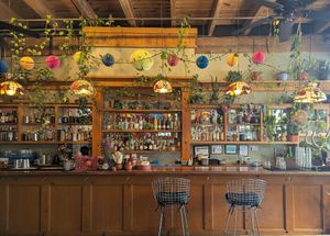 bar at La Cocina Restaurant in Portland