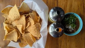 chips and salsa at La Cocina Restaurant in Portland