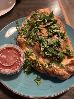 Calzone  at Pizza Port in Morro Bay