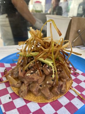 Tostada de atún   at Paxil in Mexico City