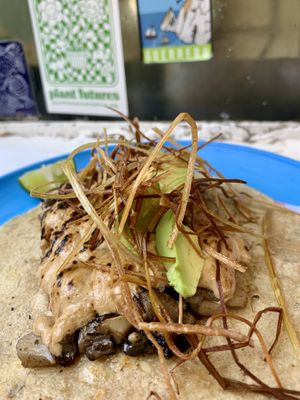 Zarandeado taco  at Paxil in Mexico City