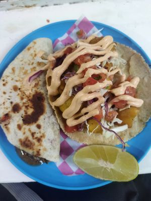 Tacos at Paxil in Mexico City