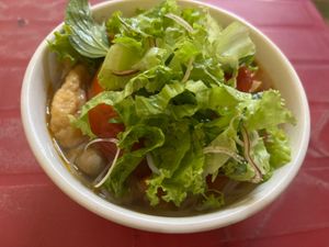 Bun nuoc  at Ba Minh in Hue