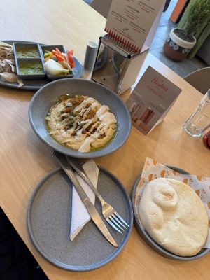   at Hummus YA! in Mexico City