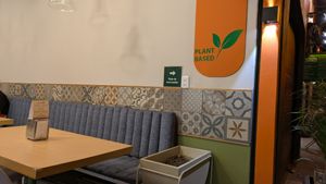 All plant based, vegan menu! at Hummus YA! in Mexico City