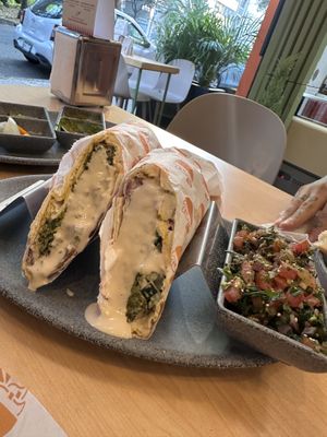   at Hummus YA! in Mexico City