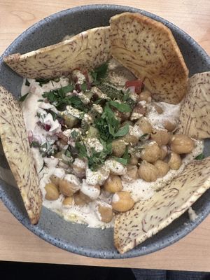   at Hummus YA! in Mexico City