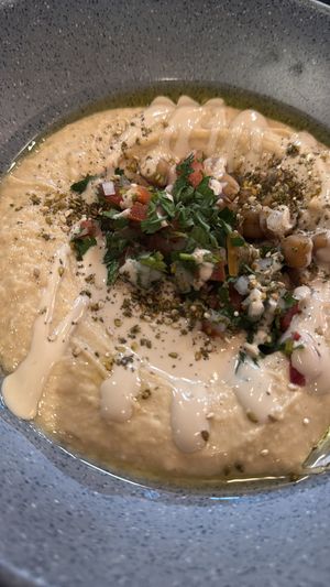   at Hummus YA! in Mexico City