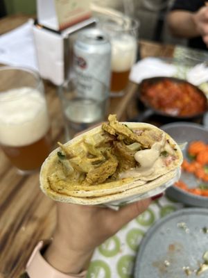   at Hummus YA! in Mexico City