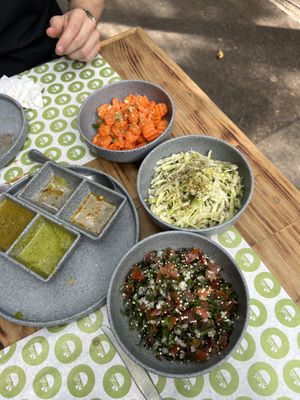   at Hummus YA! in Mexico City