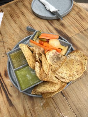   at Hummus YA! in Mexico City