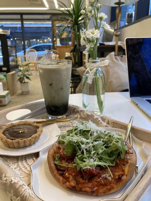 Pizza at Yummy green - 야미 그린 - Maybe closed in Wonju