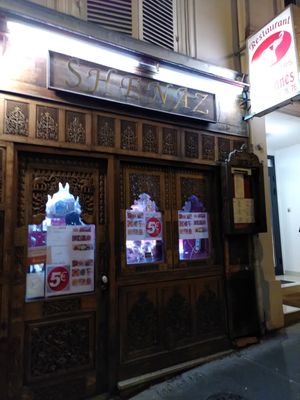 Outside of restaurant (Dec 2021) at Shenaz in Paris