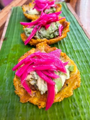 Tostones   at Jungle SV in El Tunco