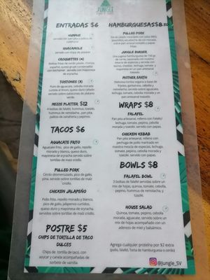  at Jungle SV in El Tunco