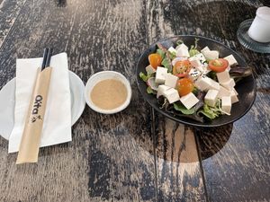 Tofu salad - so light and delicious!   at OITA in North London