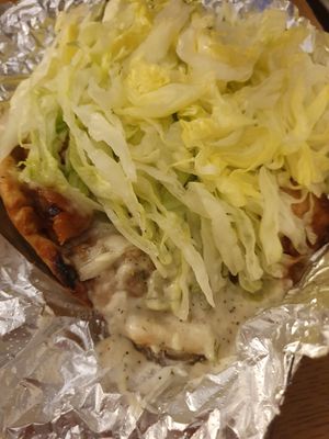 Donair at Vegan Pizza House in Vancouver