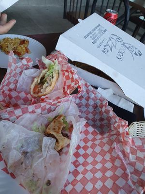 Donair at Vegan Pizza House in Vancouver