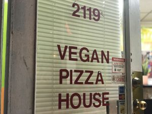  at Vegan Pizza House in Vancouver