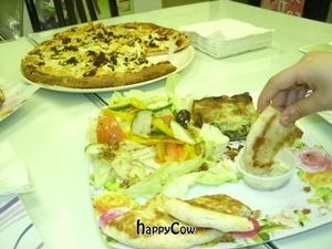 Spanikopita at Vegan Pizza House in Vancouver