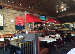 cute little bar area!  at El Nuevo Mexicano in Chicago