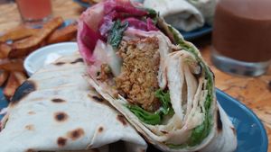 Closeup at Fala Fala in Funchal