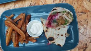 Falafel at Fala Fala in Funchal