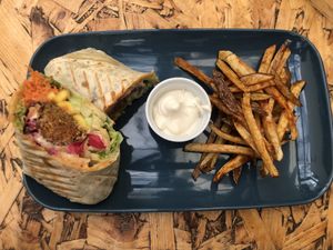 Madeiran Wrap #Veganuary at Fala Fala in Funchal