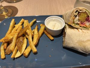 Wrap with fries  at Fala Fala in Funchal