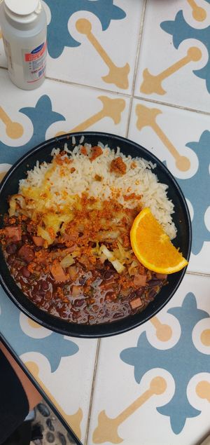 Feijoada - dish of the day at Fala Fala in Funchal