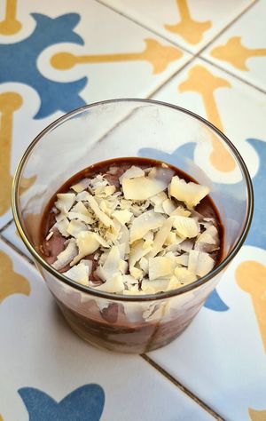 Vegan chocolate mousse 🌱🍫 at Fala Fala in Funchal