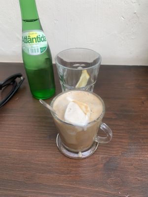 Affogato with vegan gelato   at Fala Fala in Funchal