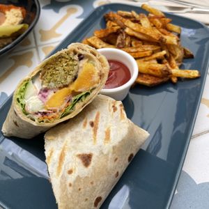 Madeira wrap  at Fala Fala in Funchal