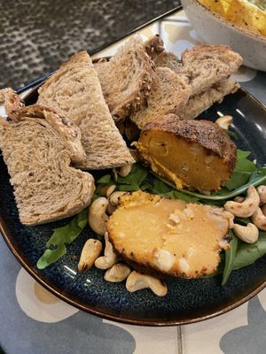 Cashew cream cheese  at Fala Fala in Funchal