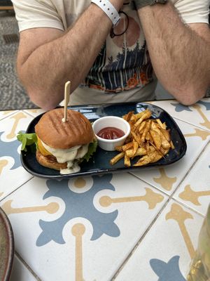 Burger  at Fala Fala in Funchal