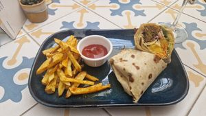 Wraps at Fala Fala in Funchal