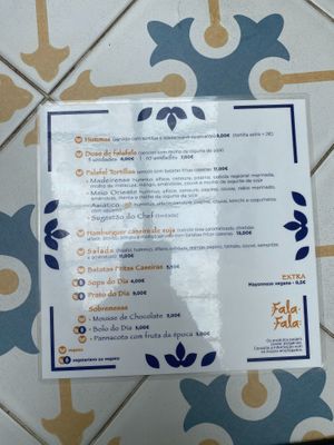 Comidas do menu at Fala Fala in Funchal