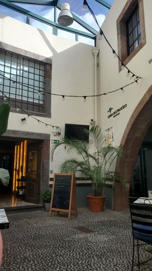 A quiet little corner but worth finding! at Fala Fala in Funchal