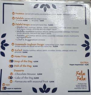   at Fala Fala in Funchal