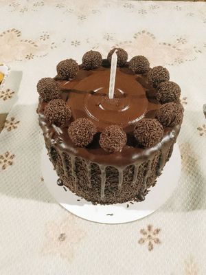 My fav cake 💛 at Bombom Demais in Taubate