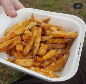 G fries at G Monkey Mobile Food Truck in Durham